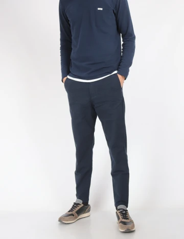 Pantaloni Selected, bleumarin