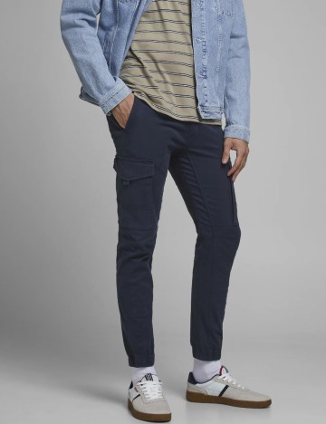 
						Pantaloni Jack&Jones, bleumarin