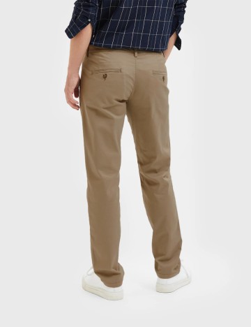 Pantaloni Selected, maro