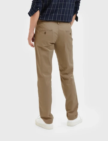 Pantaloni Selected, maro