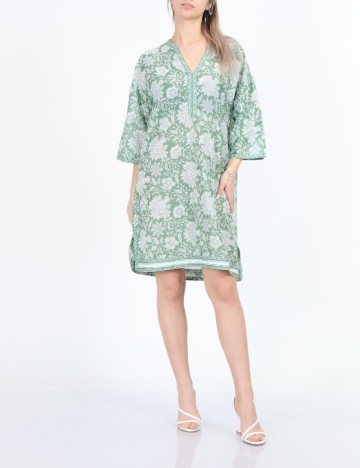 
						Rochie scurta Indiska, verde