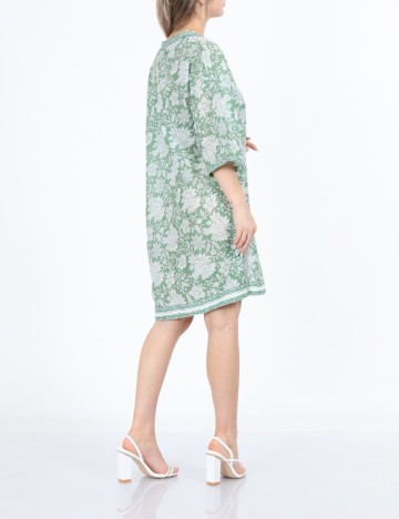 Rochie scurta Indiska, verde