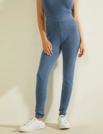 Pantaloni Guess, albastru