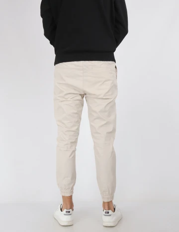 Pantaloni Jack&Jones, ecru Alb