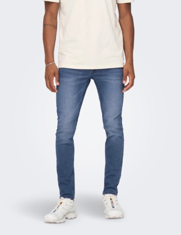
						Blugi Only, albastru