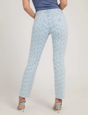 Pantaloni Guess, bleu Albastru