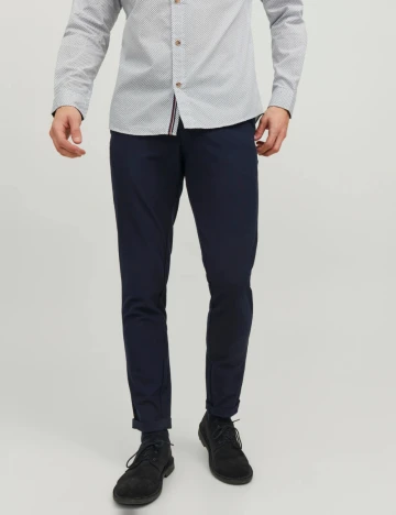 Pantaloni Jack&Jones, bleumarin Albastru