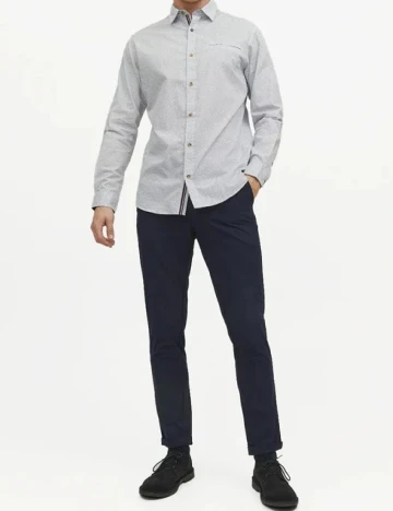 Pantaloni Jack&Jones, bleumarin