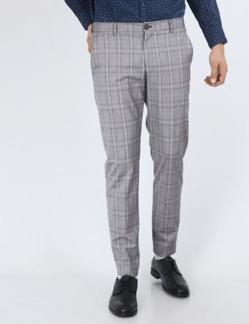 
						Pantaloni Selected, gri