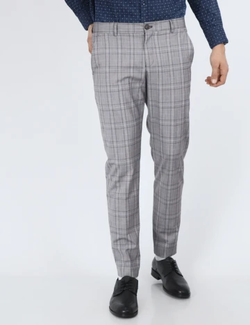 Pantaloni Selected, gri
