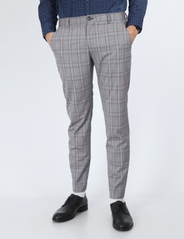 Pantaloni Selected, gri