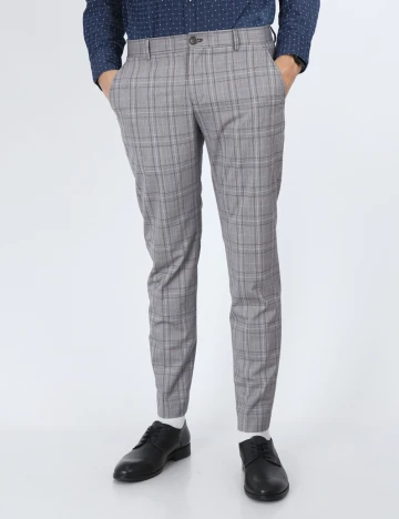 Pantaloni Selected, gri