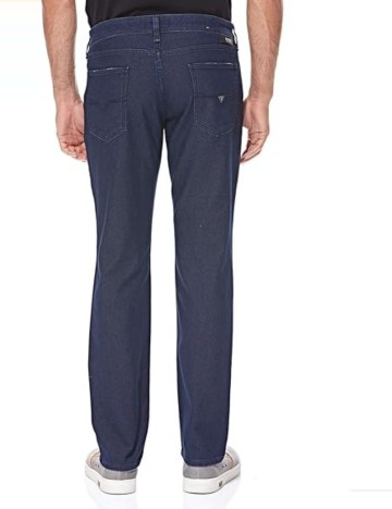 Pantaloni Guess, bleumarin