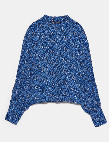 Camasa Zara, albastru, L