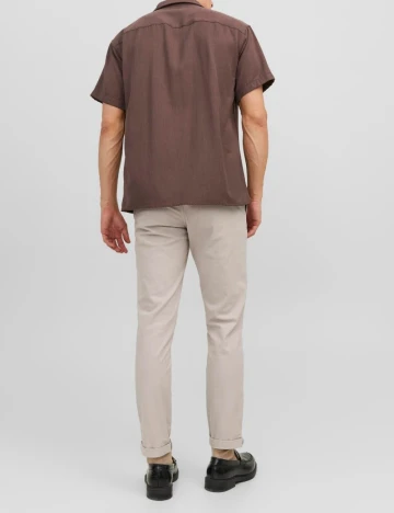 Pantaloni Jack&Jones, gri deschis