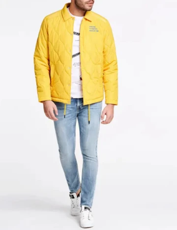 Geaca Guess, galben