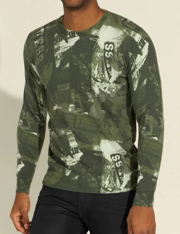 Bluza Guess, verde
