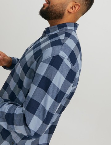 Camasa Jack&Jones Plus Size Men, albastru
