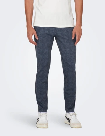 Pantaloni Only, albastru