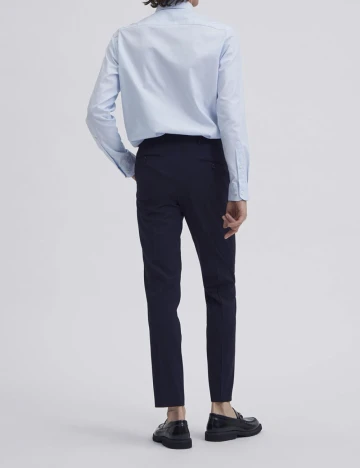 Pantaloni Selected, bleumarin inchis