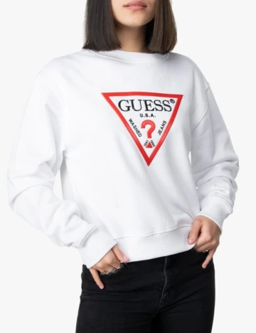 Bluza Guess, alb