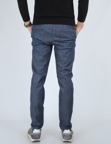 Pantaloni Guess, bleumarin