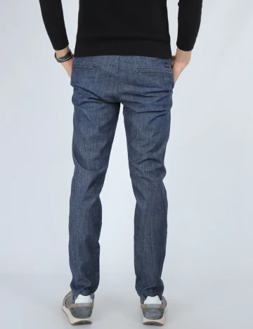 Pantaloni Guess, bleumarin