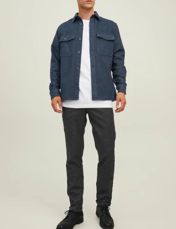 Camasa Jack&Jones, bleumarin Albastru