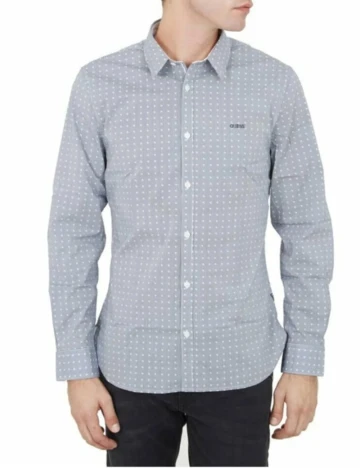 Camasa Guess, gri Gri