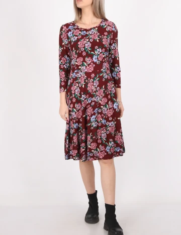 Rochie scurta Indiska, visiniu Rosu