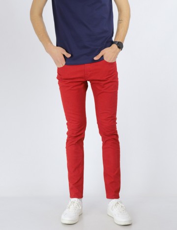 
						Pantaloni Guess, rosu