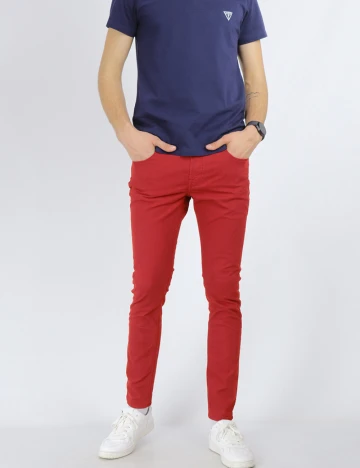 Pantaloni Guess, rosu