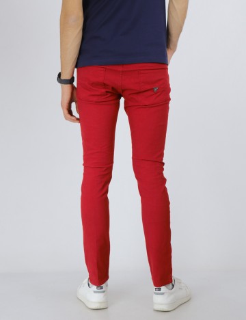 Pantaloni Guess, rosu