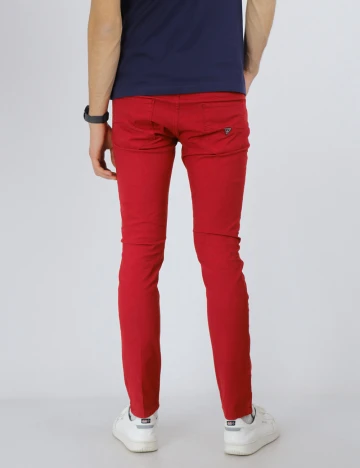 Pantaloni Guess, rosu