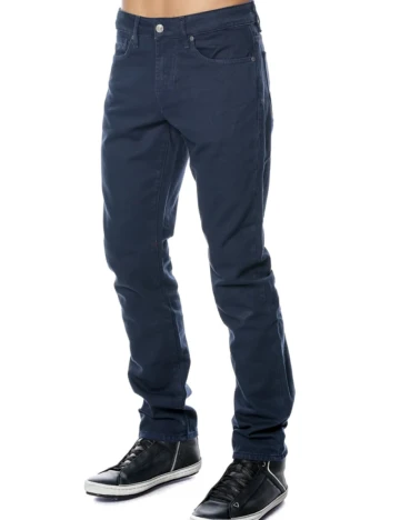 Pantaloni Guess, bleumarin