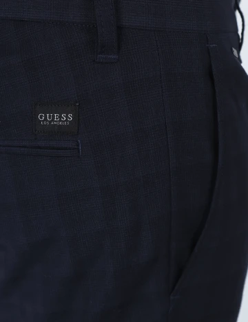 Pantaloni Guess, bleumarin