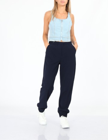 
						Pantaloni Oxmo, bleumarin