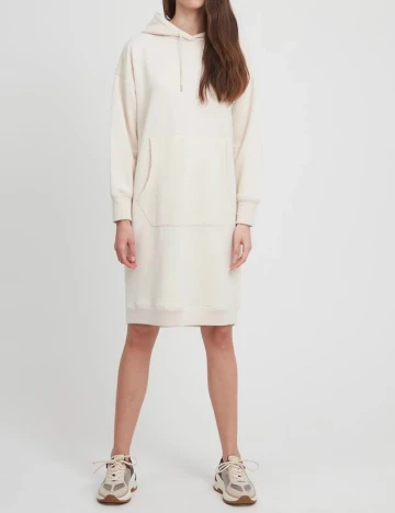 Rochie scurta Ichi, crem Crem