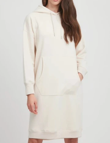 Rochie scurta Ichi, crem Crem