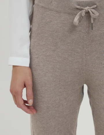 Pantaloni b.young, bej Crem
