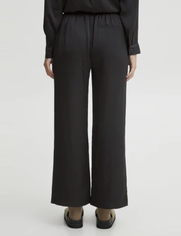 Pantaloni Ichi, negru Negru