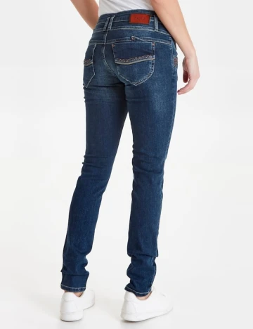 Blugi Pulz, albastru Albastru