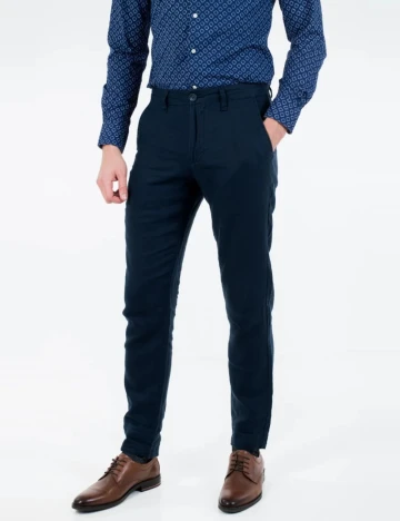 Pantaloni Guess, bleumarin