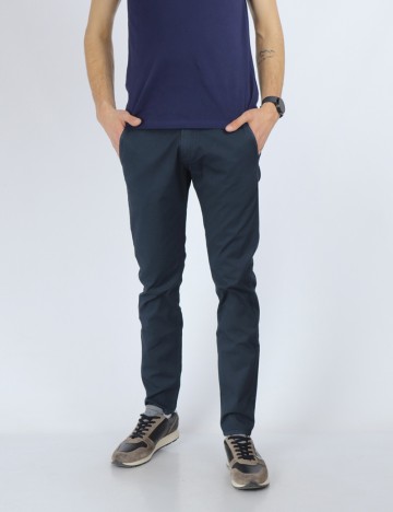 Pantaloni Guess, bleumarin