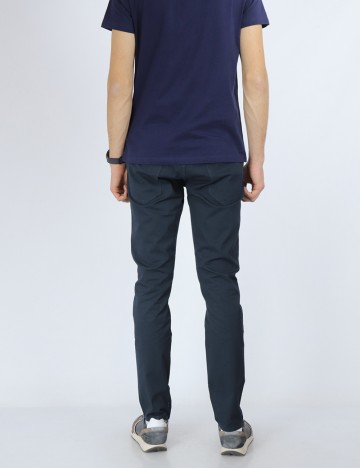 Pantaloni Guess, bleumarin