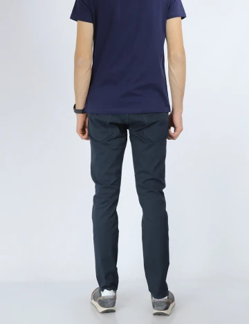 Pantaloni Guess, bleumarin