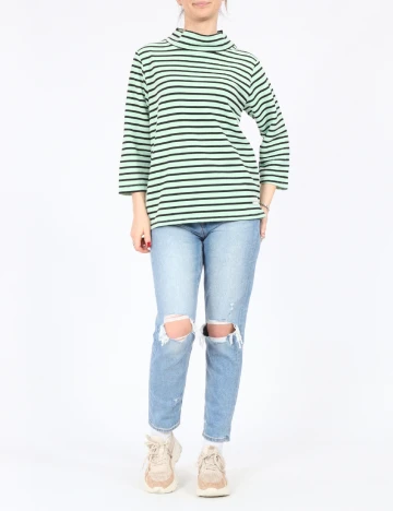 Bluza Blendshe, verde Verde