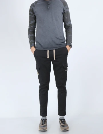 Pantaloni Jack&Jones, negru