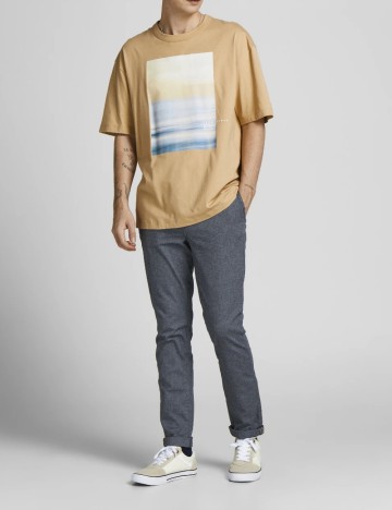 
						Pantaloni Jack&Jones, gri petrol
