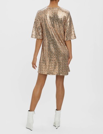 Rochie scurta Vero Moda, crem